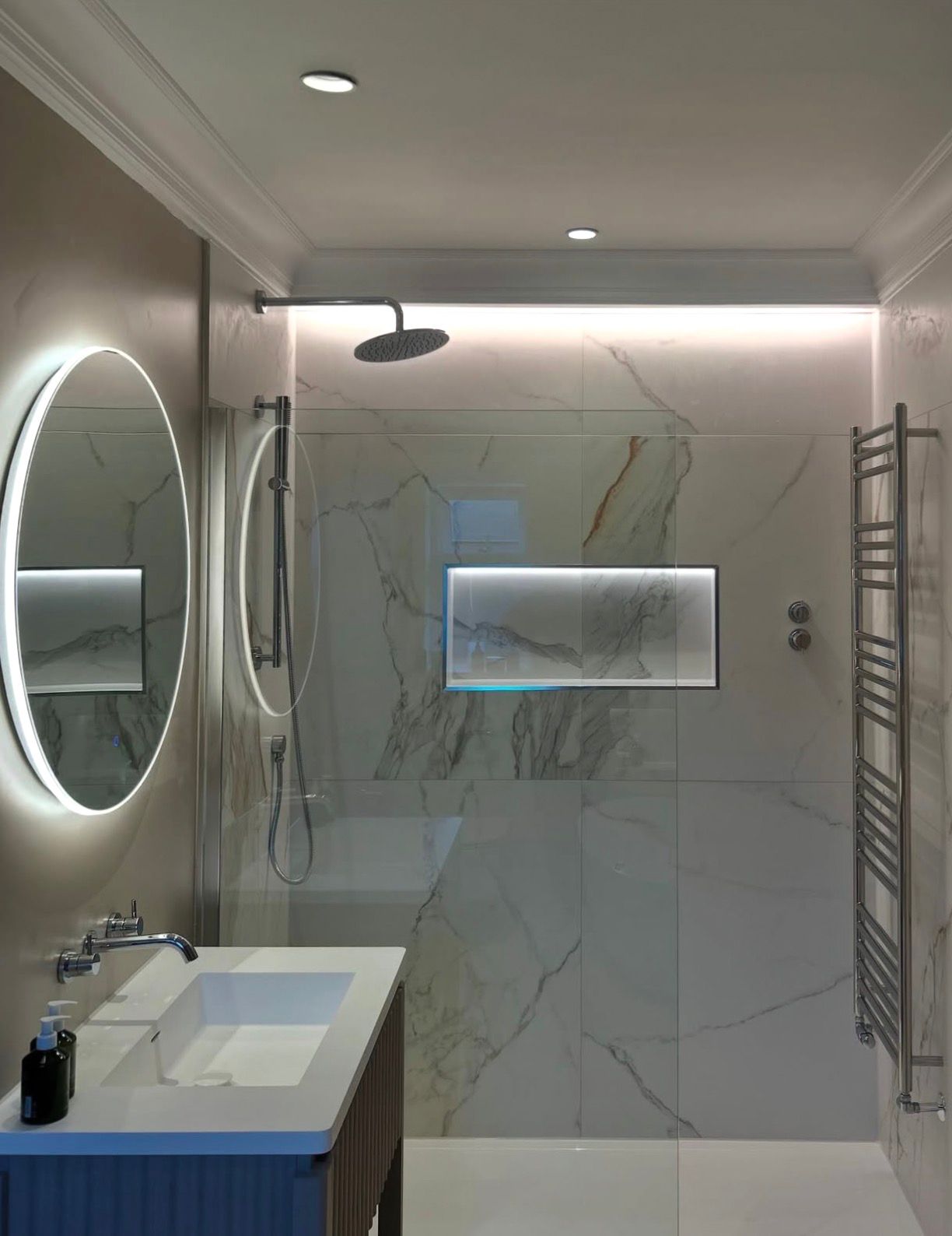 Bathroom renovation electrical work